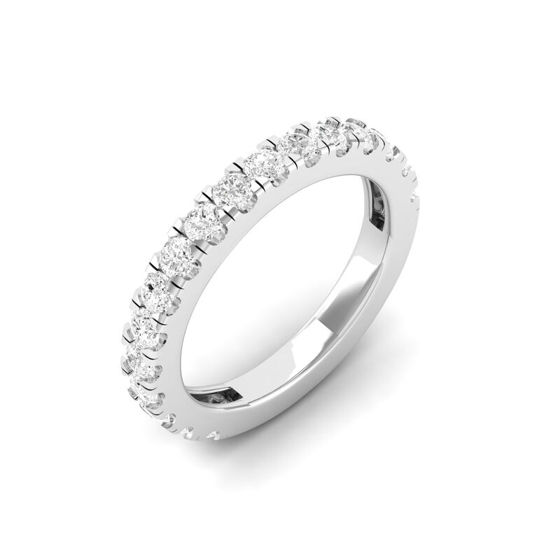 Marquise-Cut Lab Grown 5ctw. Diamond Ring Engagement Ring Set in 14k White Gold image number null